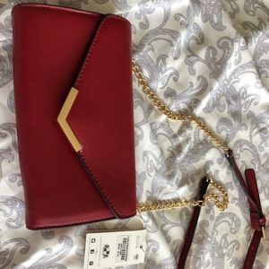 Urban Expressions brand new brown color sling bag